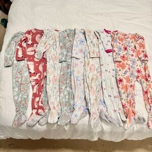 Carter’s Footed Toddler Fleece Pyjamas in 3T x 8